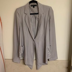 Elizabeth & James Draped Boyfriend Blazer